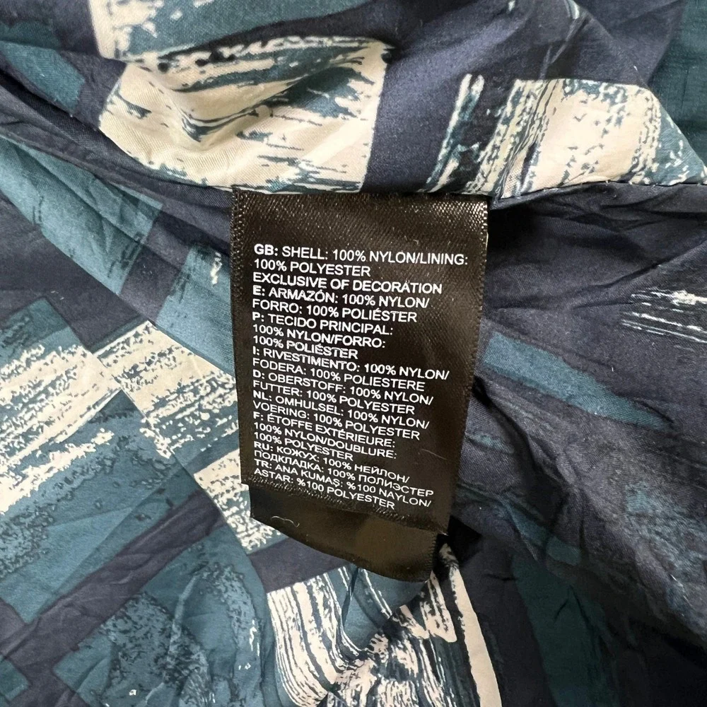 The North Face Lone Peak Triclimate 2 Jacket Mens M Blue‎ Outer Shell Rare Color